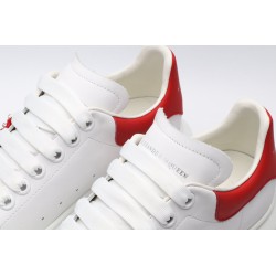 AMQ oversized sneakers with red heel