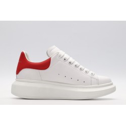 AMQ oversized sneakers with red heel