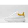 AMQ oversized sneakers with yellow heel