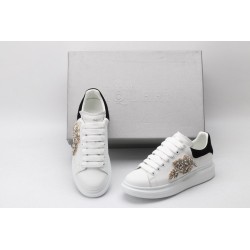 AMQ oversized sneakers with black heel