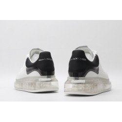 AMQ oversized sneakers with black heel