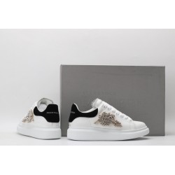 AMQ oversized sneakers with black heel