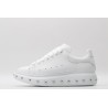 AMQ white oversized sneakers