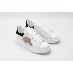 AMQ oversized sneakers with black heel