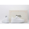 AMQ white oversized sneakers