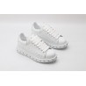 AMQ white oversized sneakers