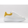 AMQ oversized sneakers with yellow heel