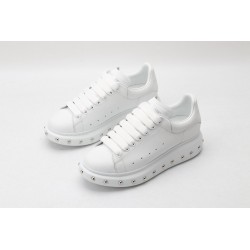 AMQ white oversized sneakers