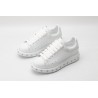 AMQ white oversized sneakers