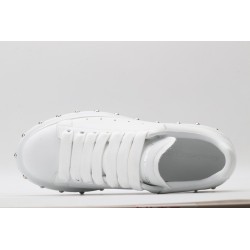 AMQ white oversized sneakers