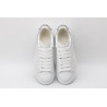 AMQ oversized sneakers with siL*Ver heel