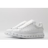 AMQ white oversized sneakers