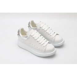 AMQ oversized sneakers with siL*Ver heel