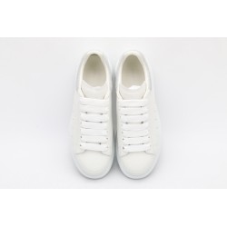 AMQ oversized sneakers with siL*Ver heel