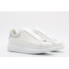 AMQ oversized sneakers with siL*Ver heel