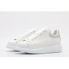 AMQ oversized sneakers with siL*Ver heel