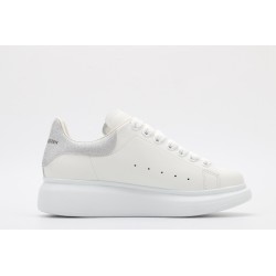 AMQ oversized sneakers with siL*Ver heel