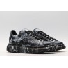 AMQ black oversized sneakers