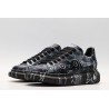 AMQ black oversized sneakers