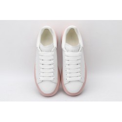 AMQ white&amp;rose oversized sneakers