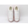 AMQ white&amp;rose oversized sneakers