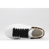 AMQ 40MM LEATHER &amp; PONYSKIN SNEAKERS