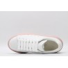 AMQ white&amp;rose oversized sneakers