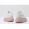 AMQ white&amp;rose oversized sneakers