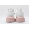 AMQ white&amp;rose oversized sneakers