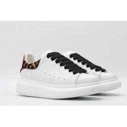 AMQ 40MM LEATHER &amp; PONYSKIN SNEAKERS