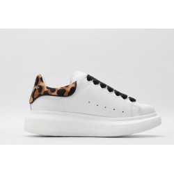 AMQ 40MM LEATHER &amp; PONYSKIN SNEAKERS