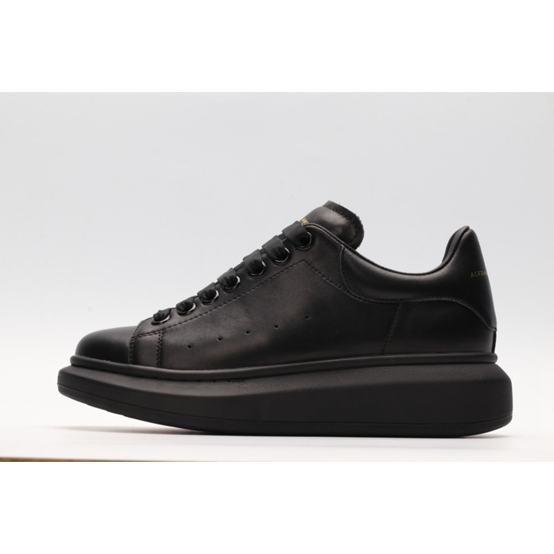 AMQ black oversized sneakers