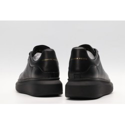 AMQ black oversized sneakers