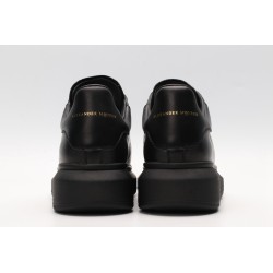 AMQ black oversized sneakers