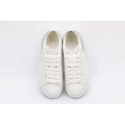 AMQ oversized sneakers with siL*Ver heel