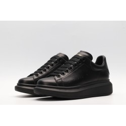 AMQ black oversized sneakers