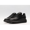 AMQ black oversized sneakers