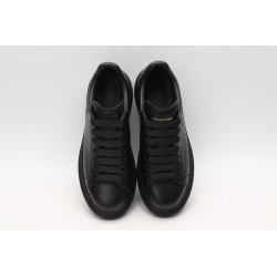 AMQ black oversized sneakers