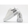 AMQ oversized sneakers with siL*Ver heel