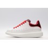 AMQ oversized sneakers with red heel