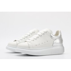 AMQ oversized sneakers with siL*Ver heel