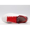 AMQ oversized sneakers with red heel