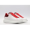 AMQ oversized sneakers with red heel