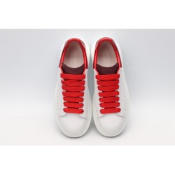 AMQ oversized sneakers with red heel