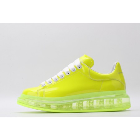 AMQ yellow oversized sneakers