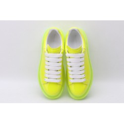 AMQ yellow oversized sneakers