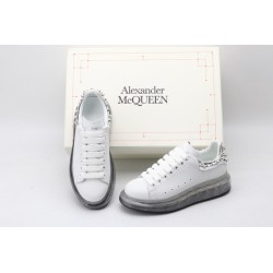 AMQ oversized sneakers with SiL*Ver rivet heel