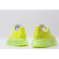 AMQ yellow oversized sneakers