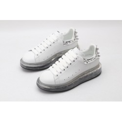 AMQ oversized sneakers with SiL*Ver rivet heel