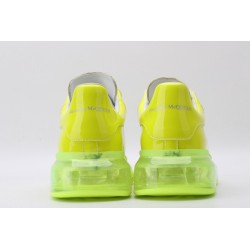 AMQ yellow oversized sneakers